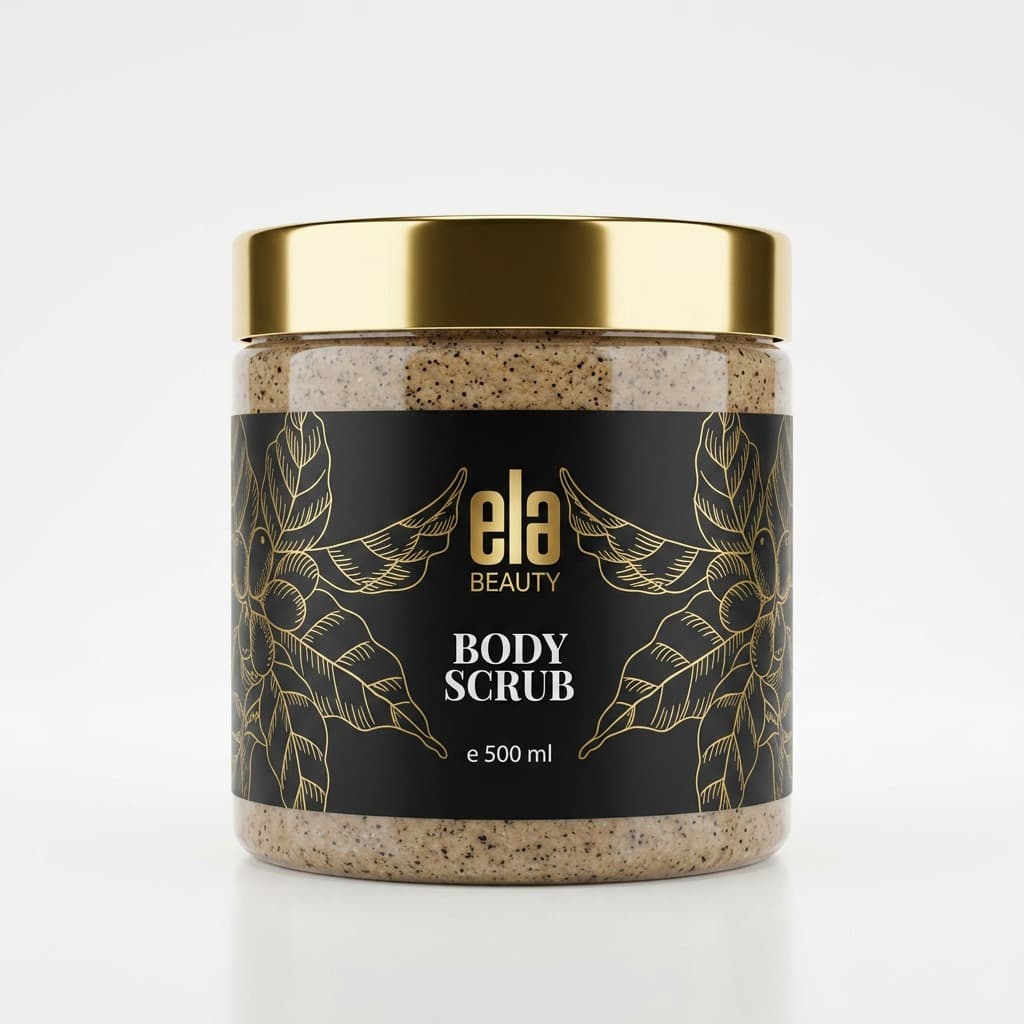 Ela body scrub 500ml jar